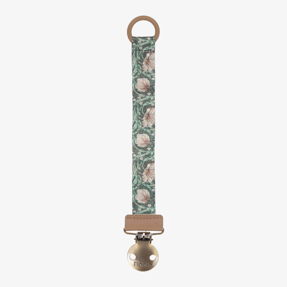 Elodie - Green William Morris Dummy Clip | Childrensalon