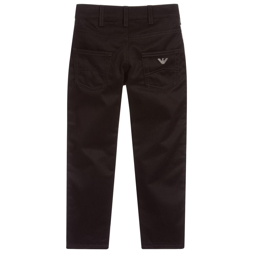 armani black pants