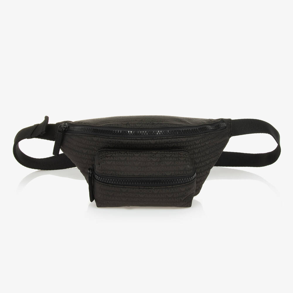 Emporio Armani - Boys Khaki Green Belt Bag (21cm) | Childrensalon