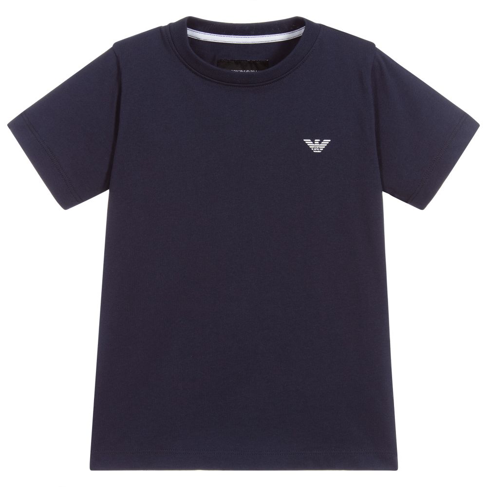 emporio armani boys t shirt