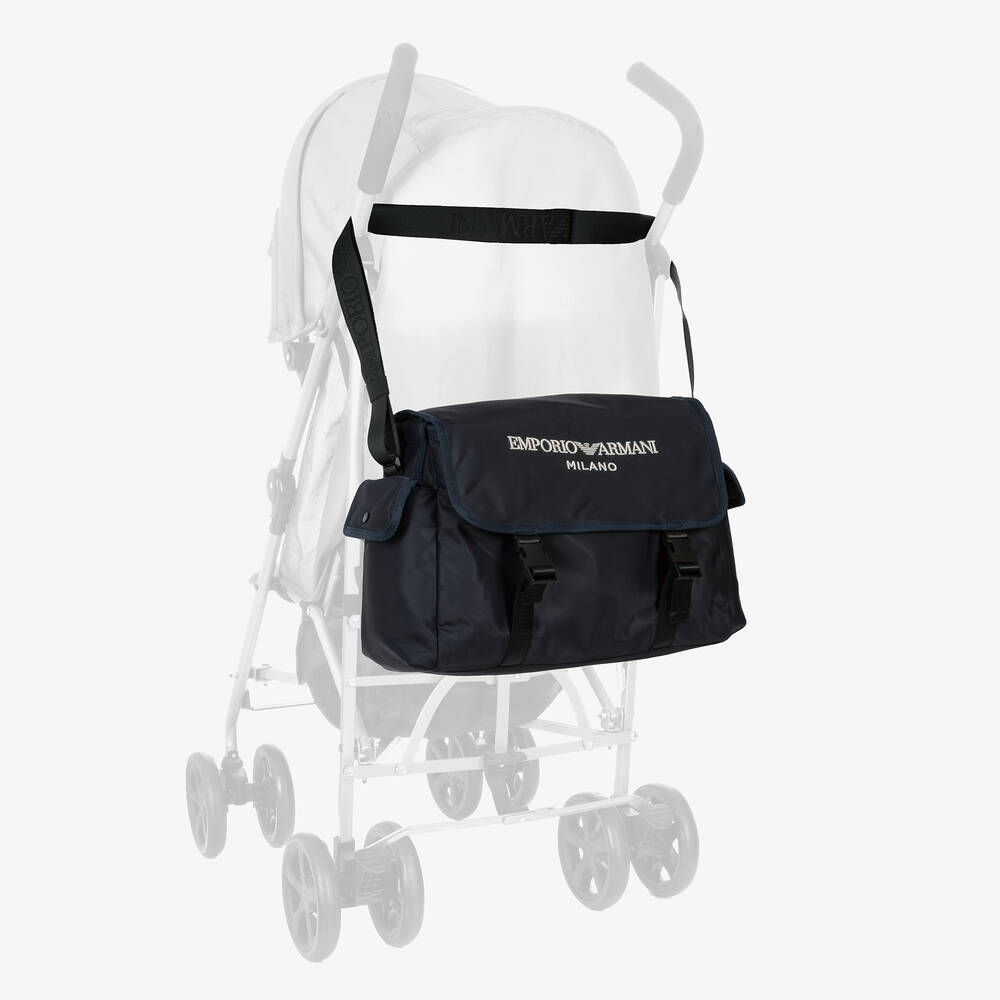 Buy Emporio Armani Kids Nylon Diaper Bag for Boy | Bloomingdale's UAE