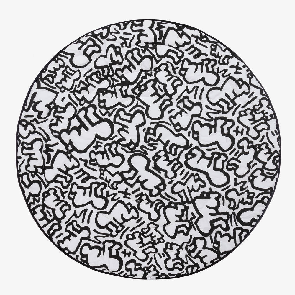 Etta Loves - Reversible Keith Haring Playmat (100cm) | Childrensalon