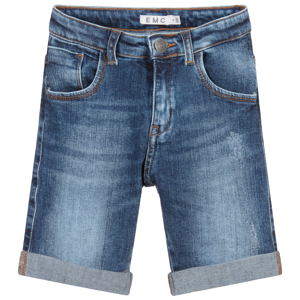 Everything Must Change - Blue Denim Shorts | Childrensalon