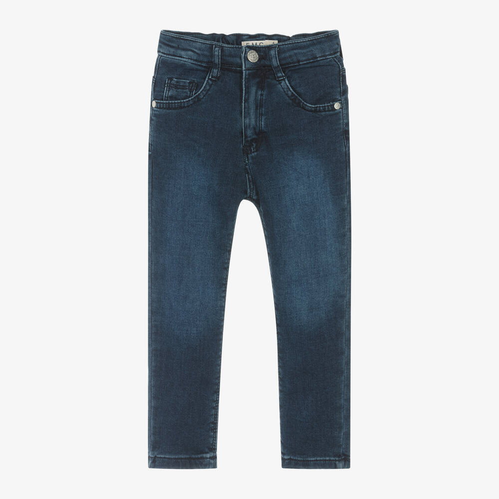 Everything Must Change - Boys Blue Jersey Denim Jeans | Childrensalon