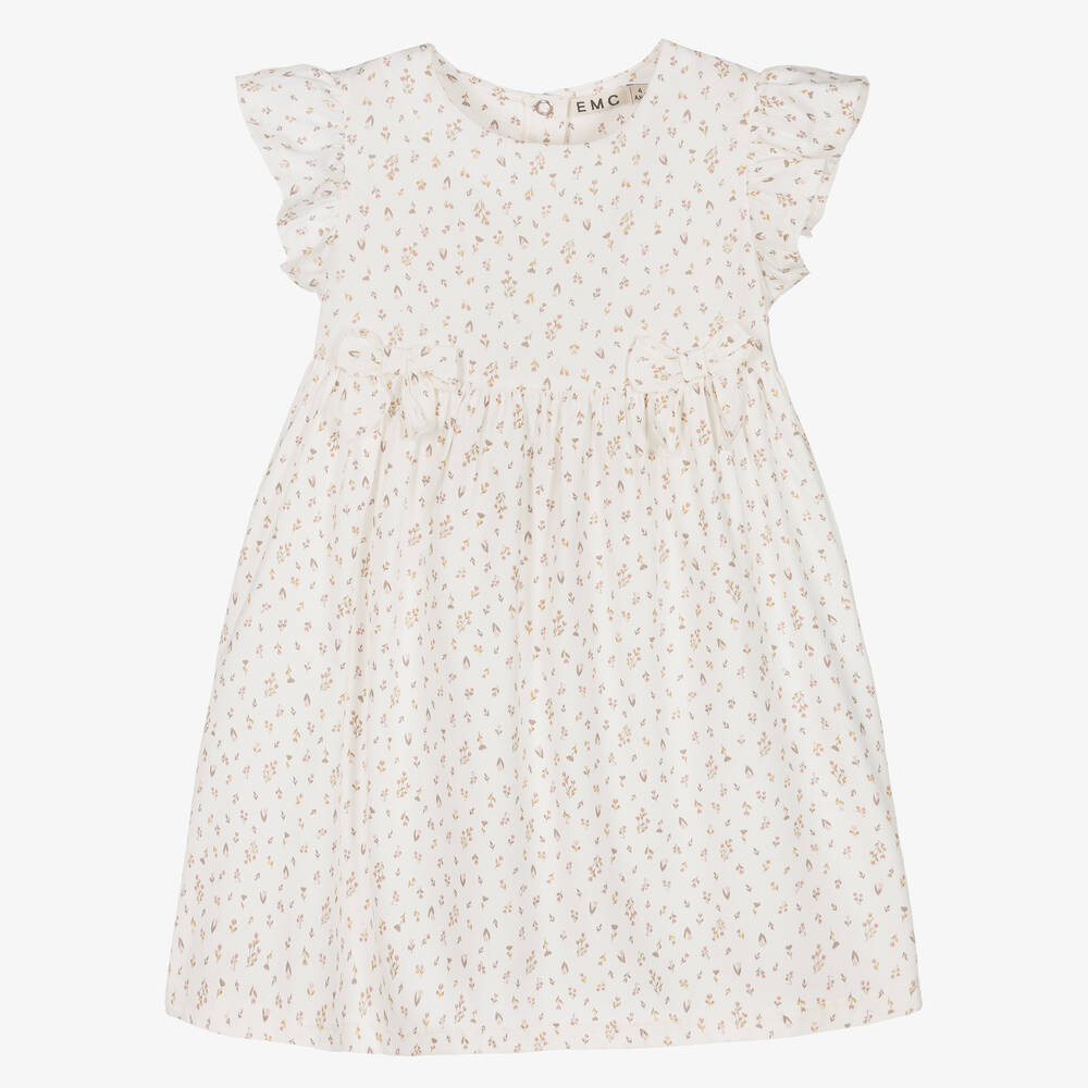 Everything Must Change Babies' Girls White Floral Dress