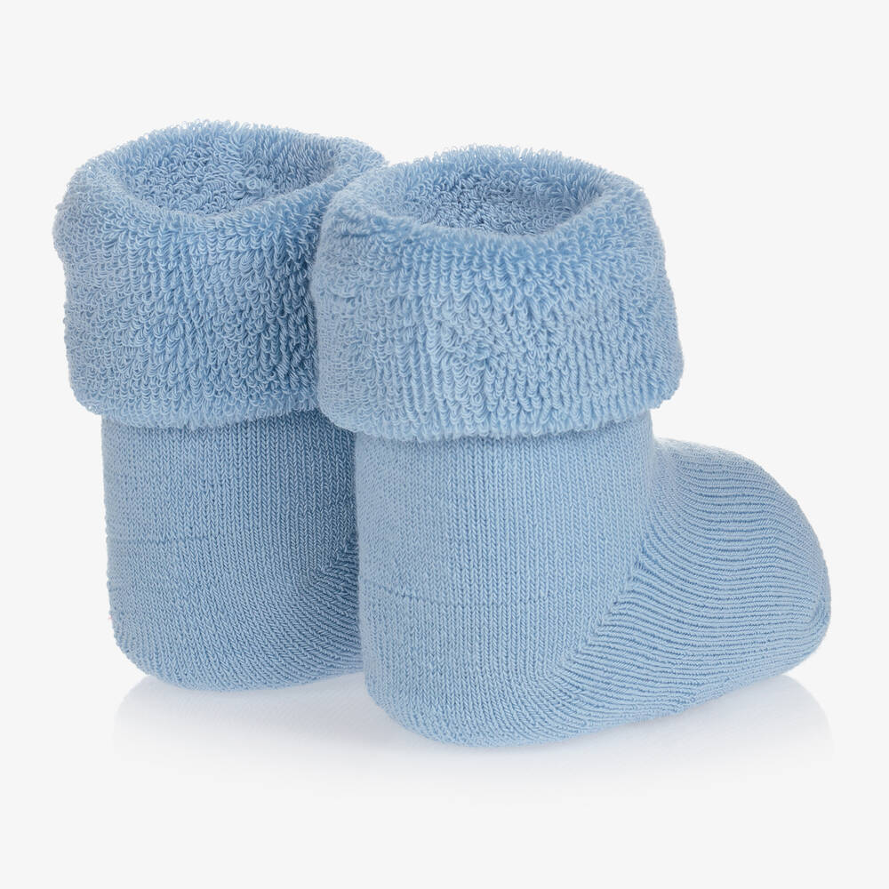 Falke - Baby Blue Cotton Socks | Childrensalon
