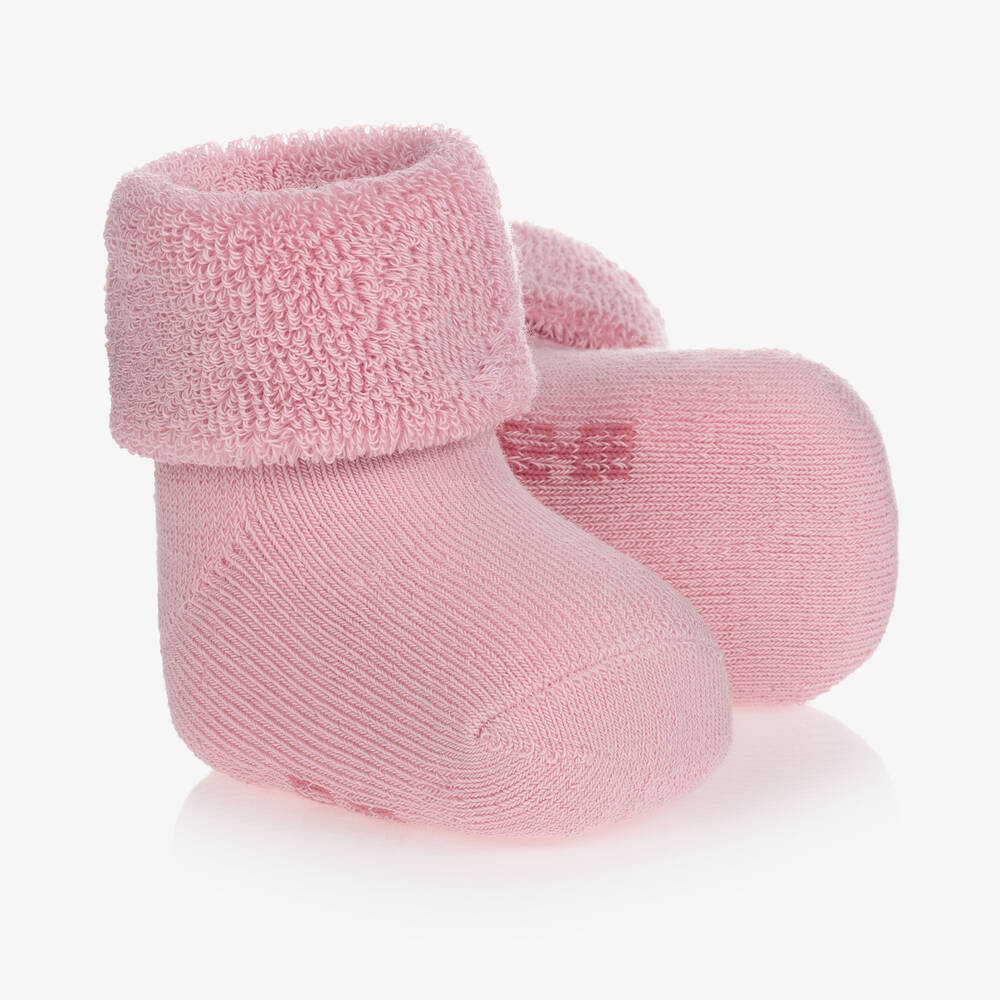 Falke - Chaussettes roses en coton Bébé fille | Childrensalon