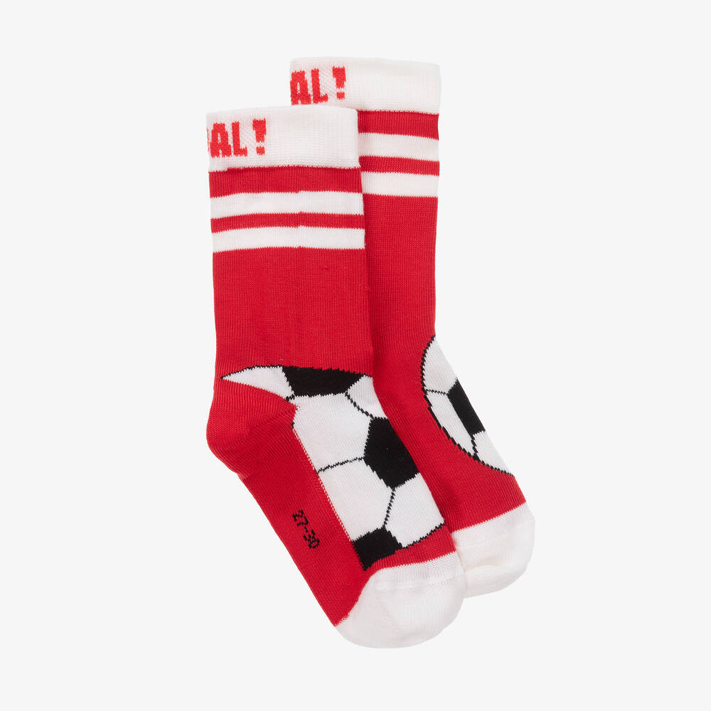 Shop Falke Red Football Sports Socks