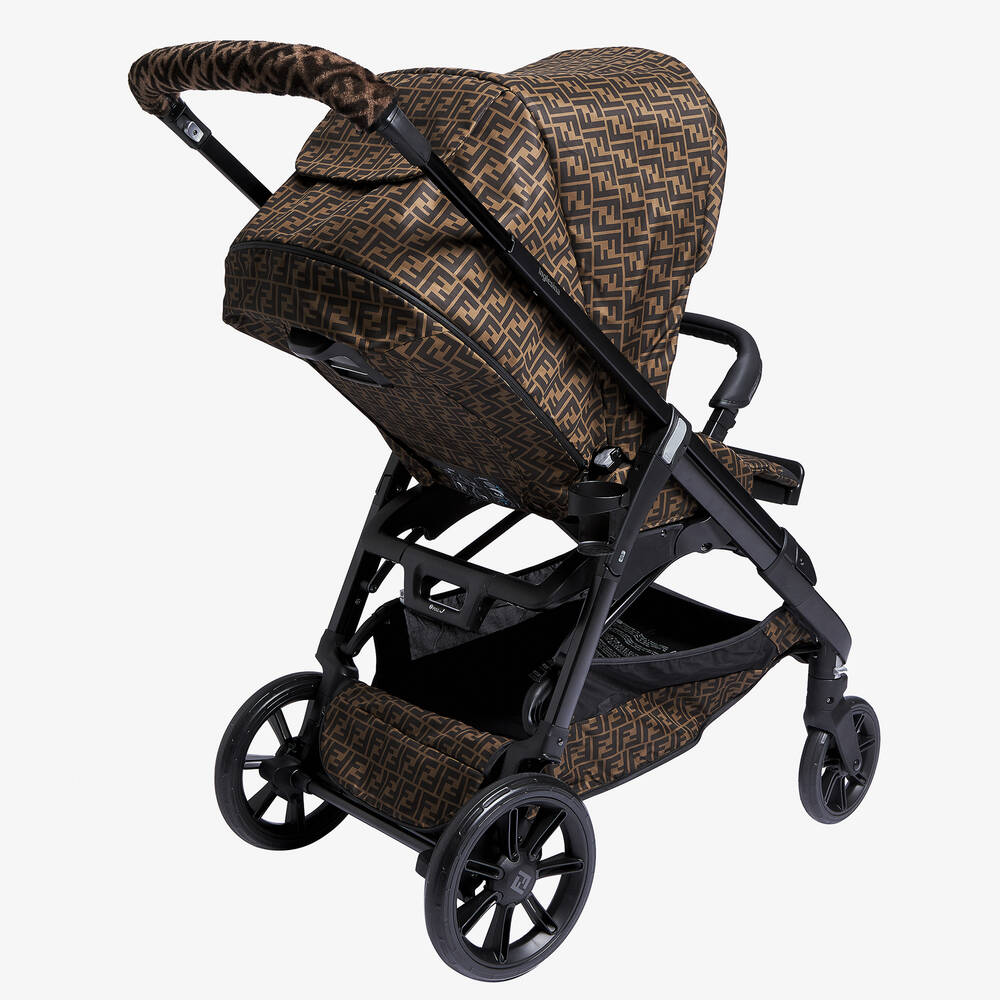 Fendi Kids - Stroller, Brown, Girl, One Size Baby