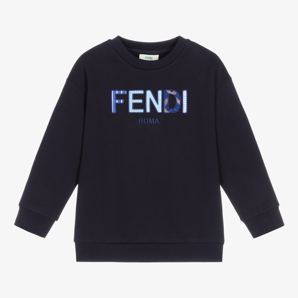 FENDI Sweatshirt Navy Blue