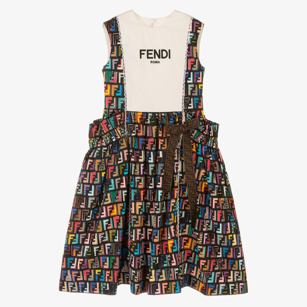Fendi - Teen Girls FF Logo Dress  | Childrensalon
