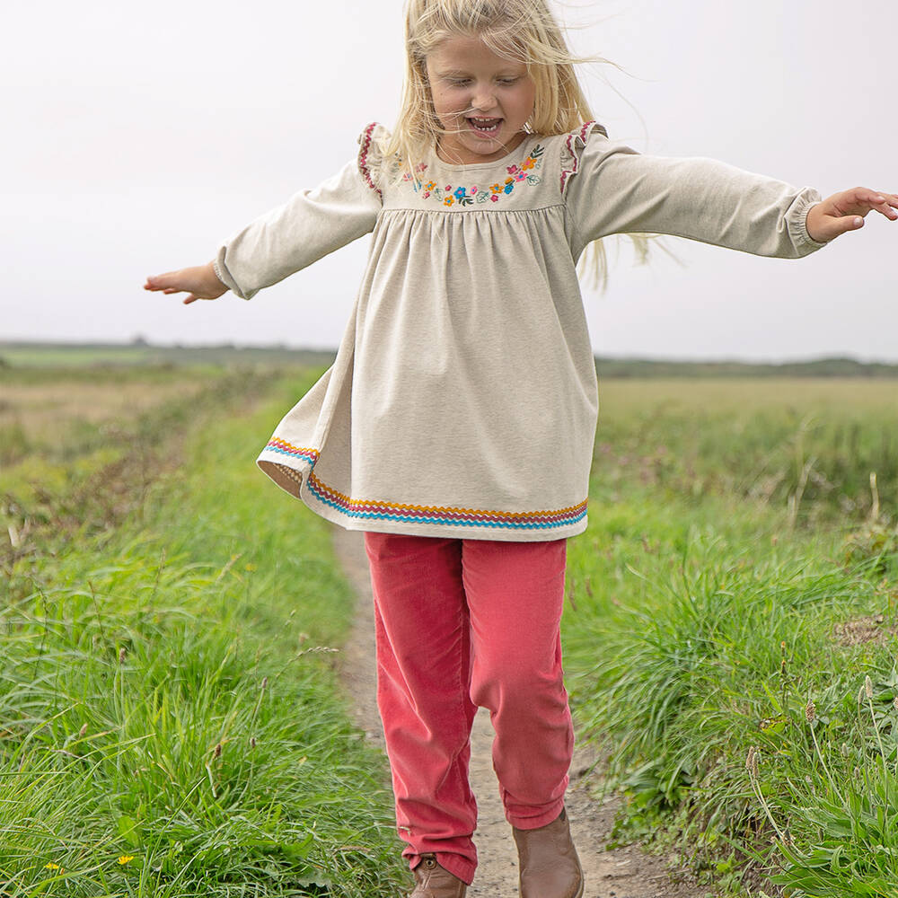 Chunky Rust Corduroy Pleat Front Trouser – What Mother Made