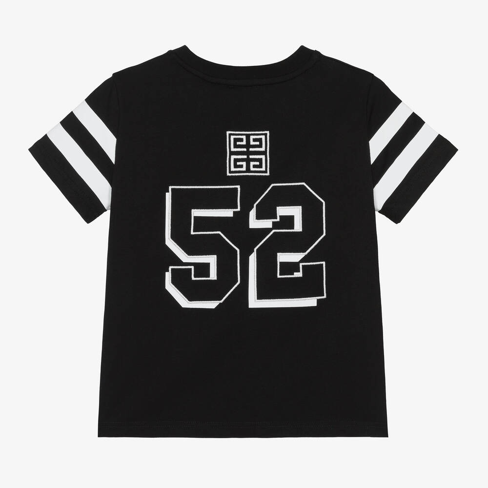 Logo cotton jersey T-shirt in black - Givenchy
