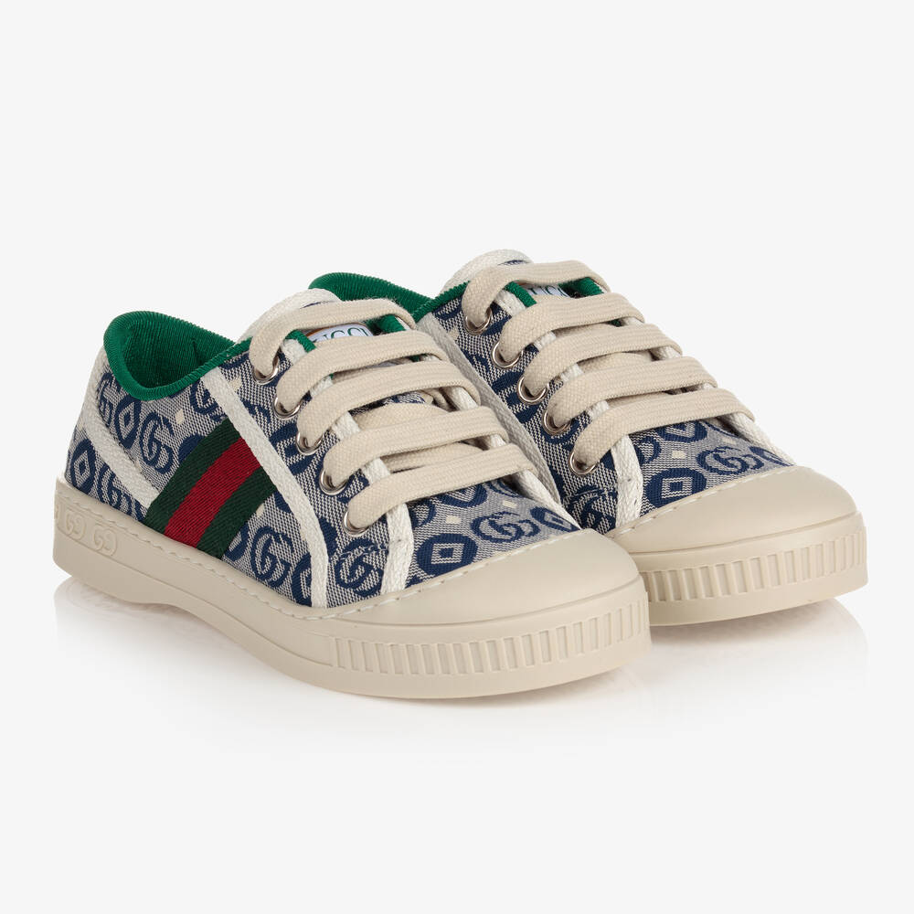 Gucci - Blaue 1977 Tennis Sneakers | Childrensalon