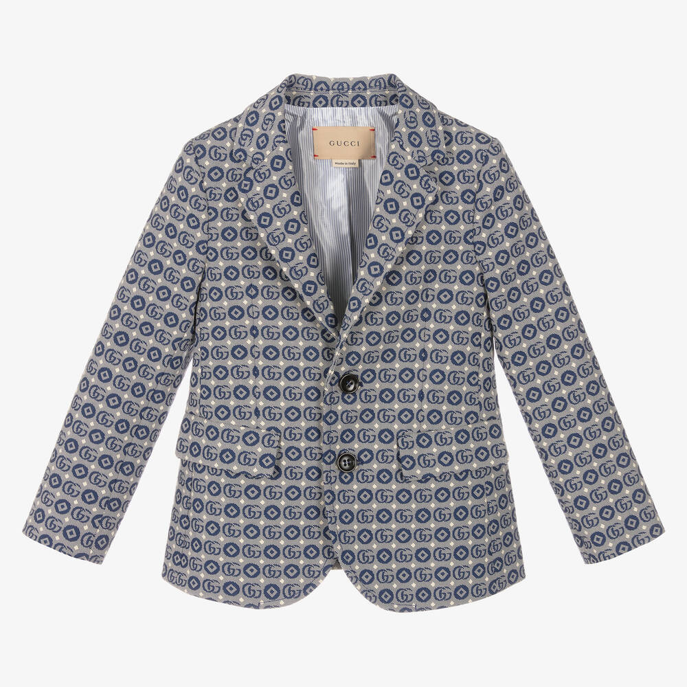 GUCCI Hooded padded cotton-blend logo-jacquard down jacket | NET-A-PORTER
