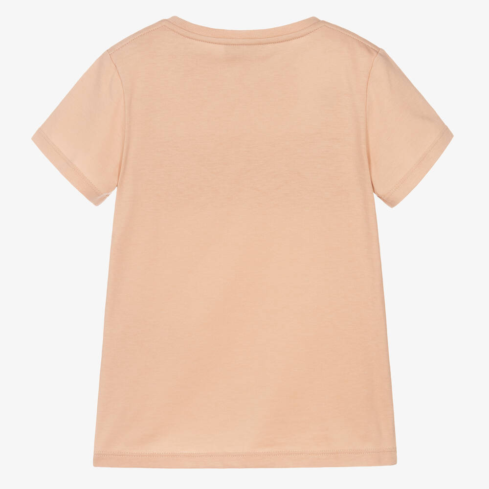 Gucci - Girls Pink Logo T-Shirt | Childrensalon