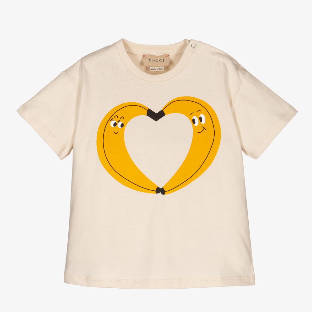Gucci - Ivory Nina Dzyvulska T-Shirt  | Childrensalon