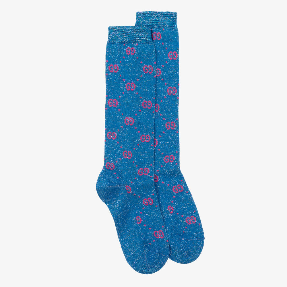 Gucci - Синие носки для подростков | Childrensalon