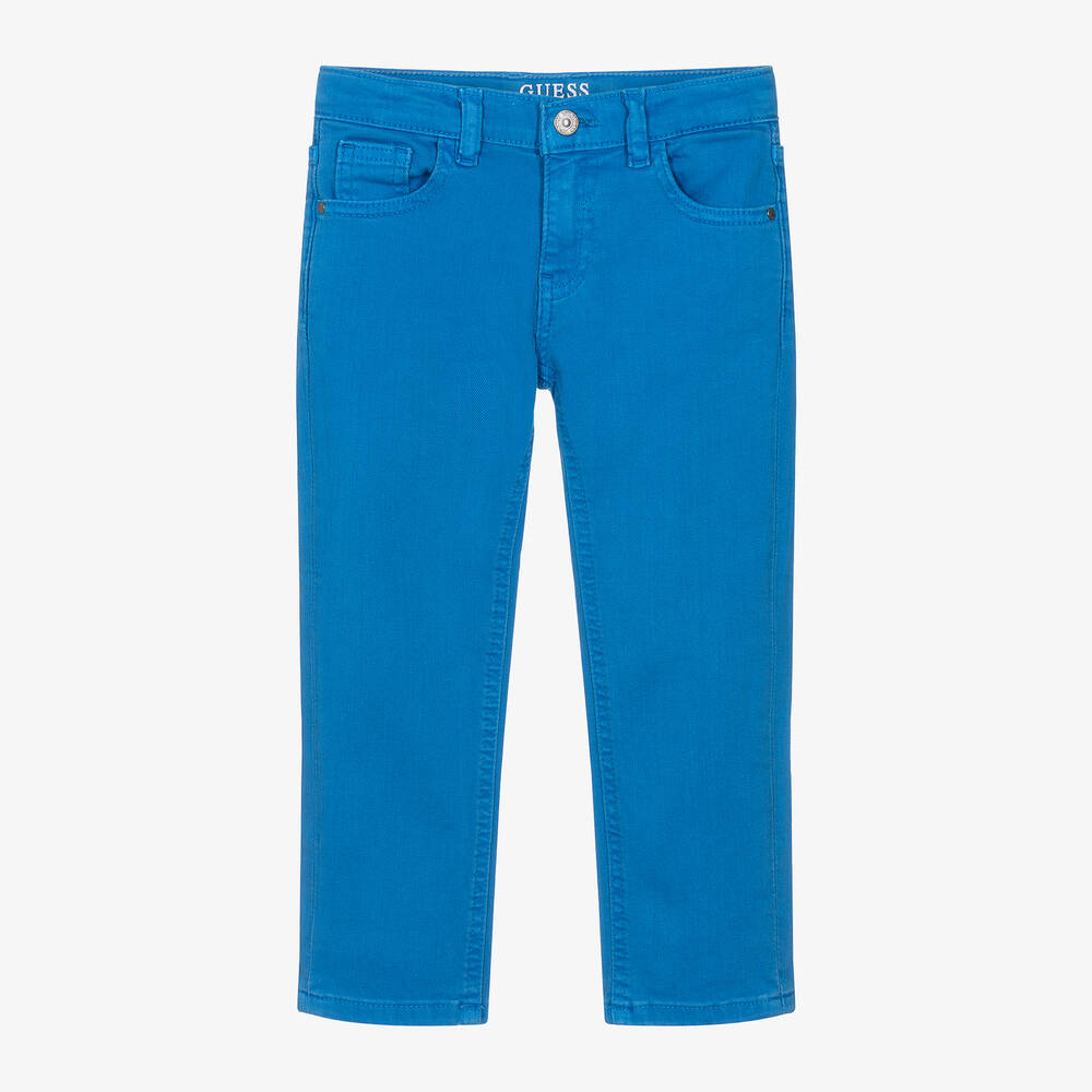 Guess - Boys Bright Blue Denim Jeans | Childrensalon