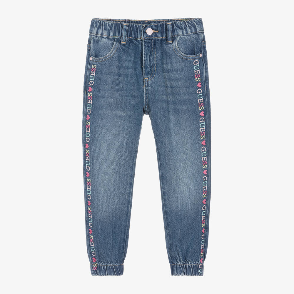 Guess - Girls Blue Denim Jeans | Childrensalon