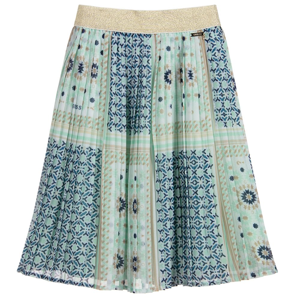 Guess - Girls Chiffon Pleated Skirt | Childrensalon