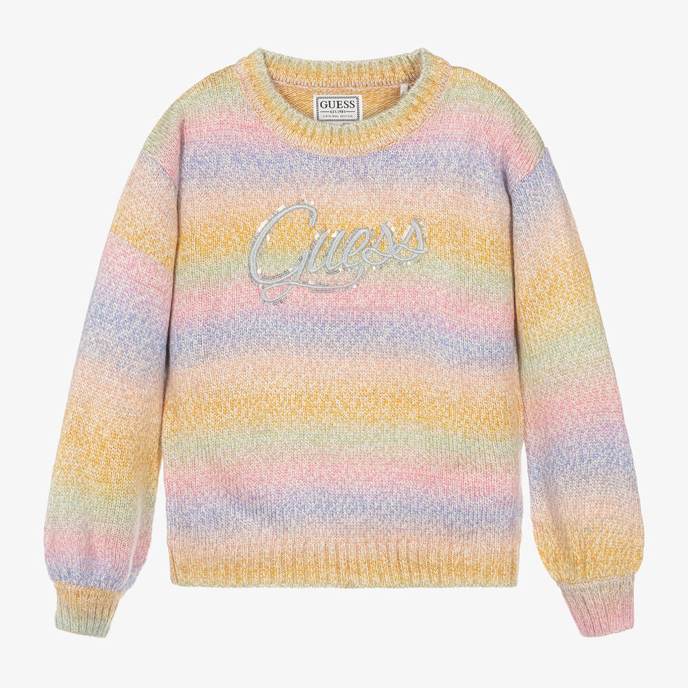 Guess - Junior Girls Multicoloured Sweater | Childrensalon