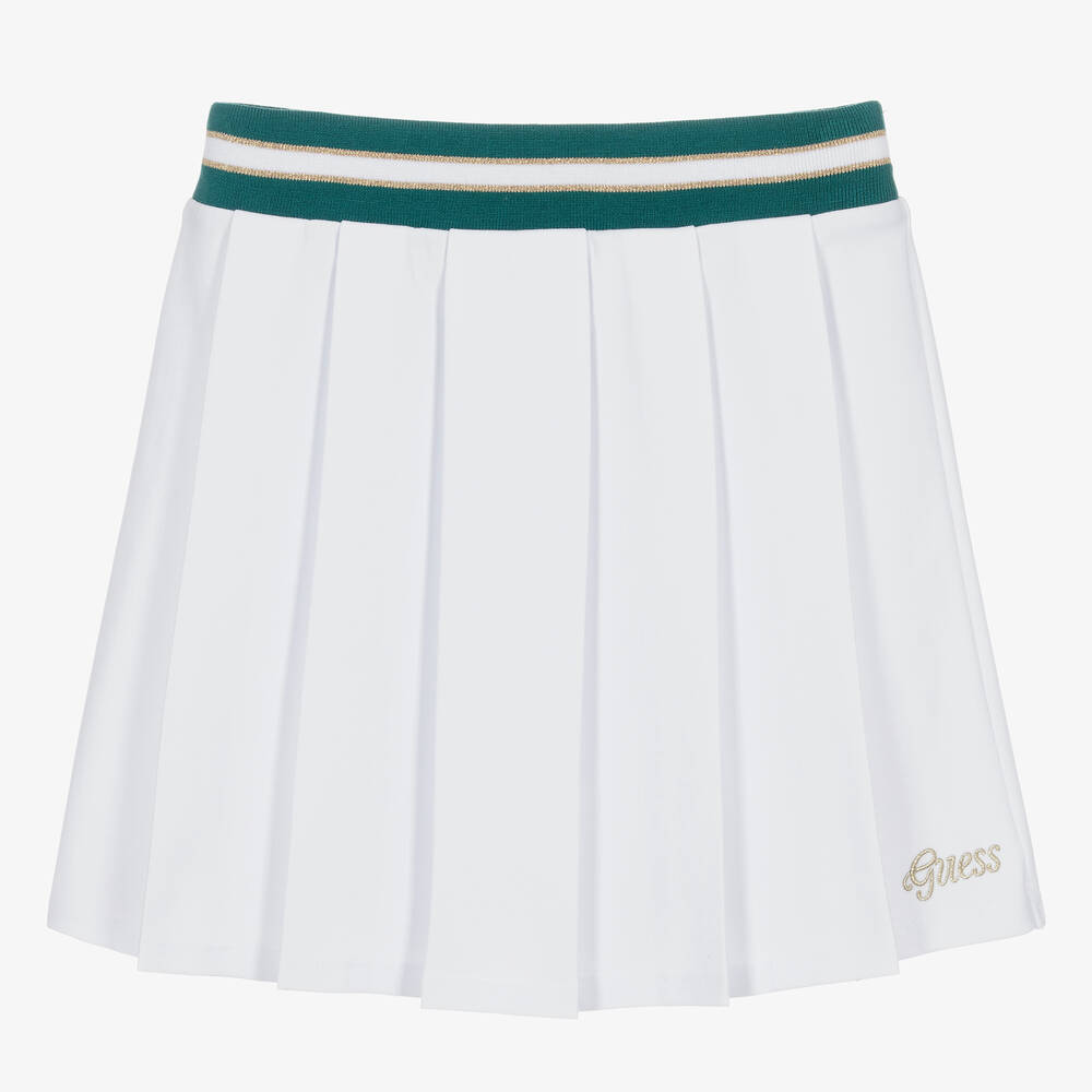 Guess Teen Girls White Milano Jersey Skirt