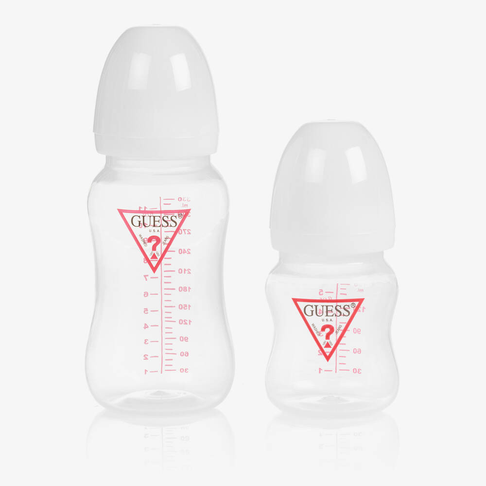 Guess - White Bottles (2 Pack) | Childrensalon