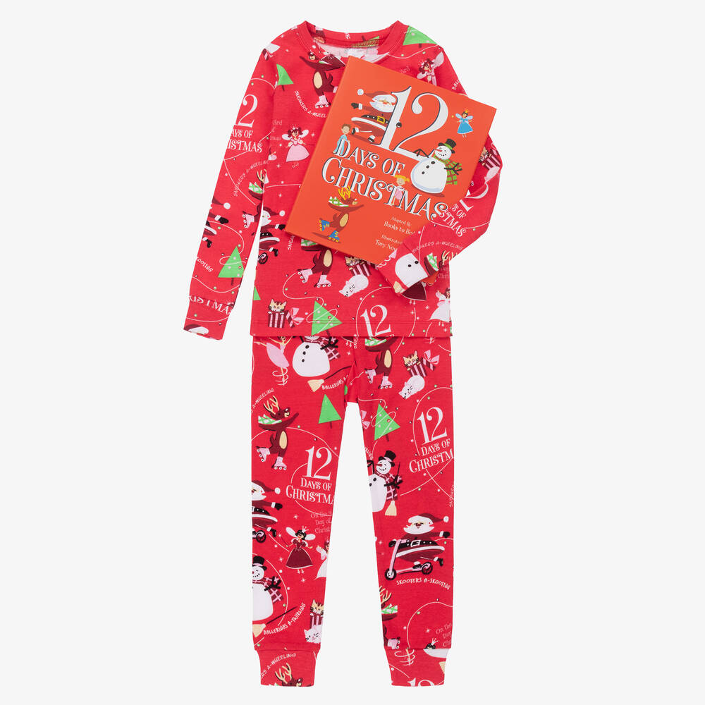 12 Days of Christmas Red Pajama Set - Hatley CA