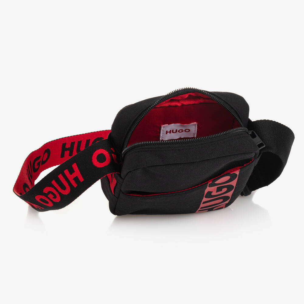 Buy HUGO Hugo Handwritten Embroidered Logo Mono-Strap Reporter Bag | Black  Color Men | AJIO LUXE