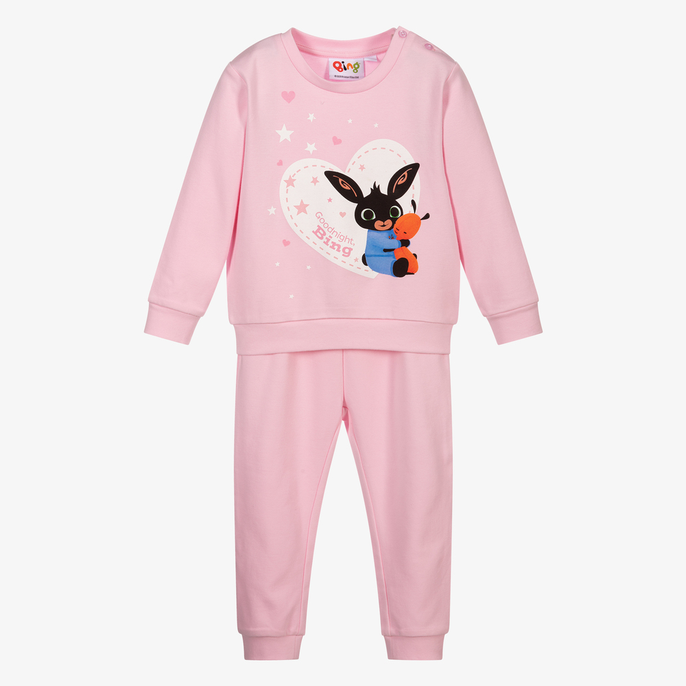 Ido Baby Girls Pink Bing Bunny Pyjamas