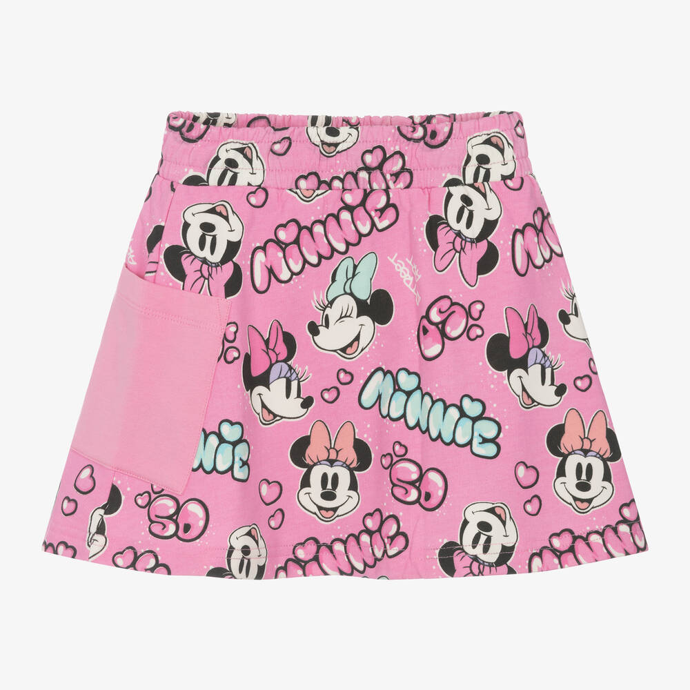 iDO Baby - Girls Pink Disney Cotton Skirt | Childrensalon