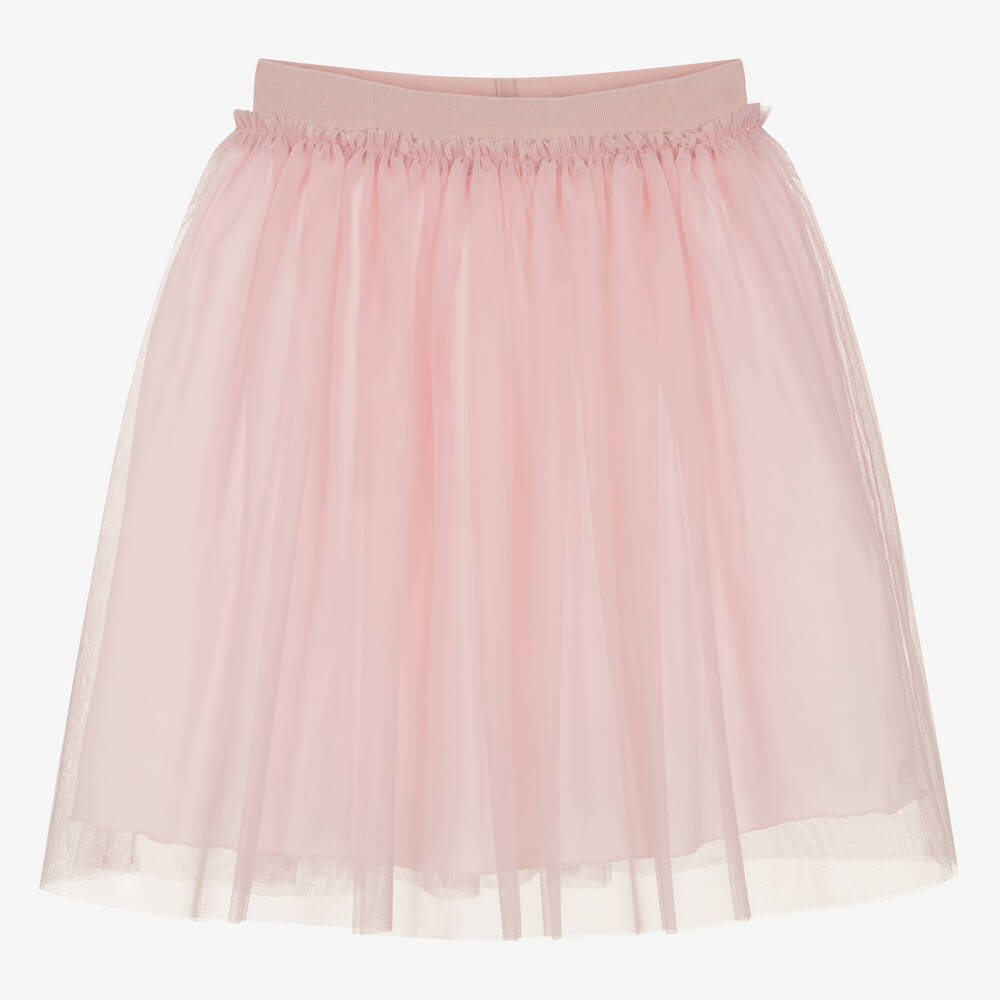 Il Gufo - Girls Pink Tulle Tutu Skirt | Childrensalon