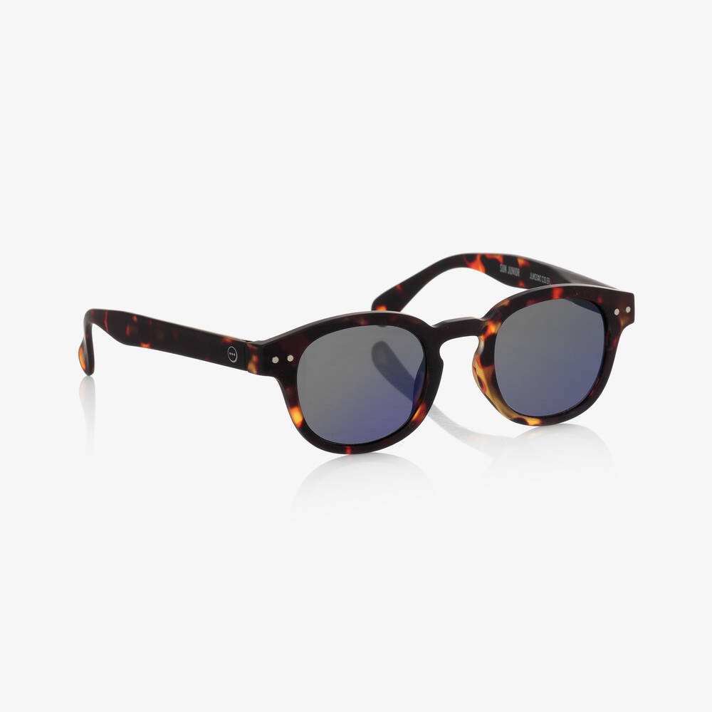 IZIPIZI - نظارة شمسية واقية من الأشعة فوق البنفسجية لون بني و أسود  | Childrensalon