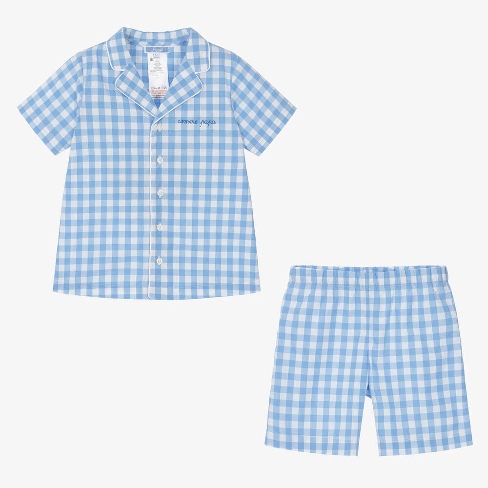 Jacadi Paris - Boys Cotton Short Pyjamas | Childrensalon
