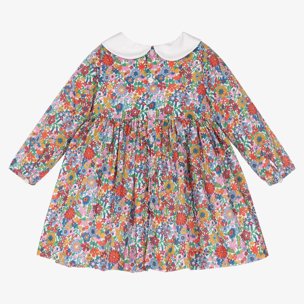 Jacadi Paris - Girls Floral Liberty Print Dress | Childrensalon