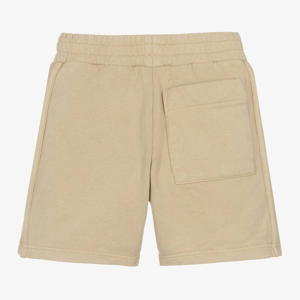 JACQUEMUS - Beige Cotton Jersey Shorts | Childrensalon