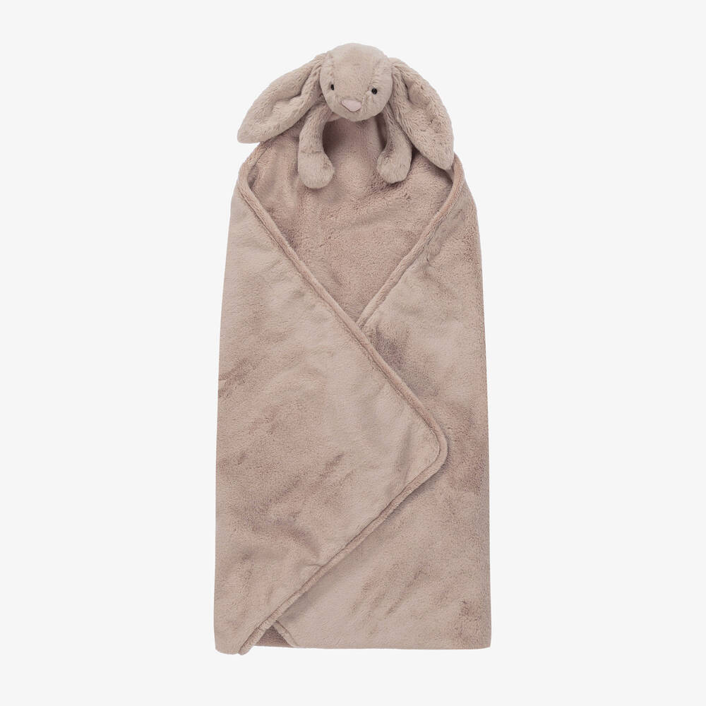 Jellycat - Baby Beige Bashful Bunny Blanket (68cm) | Childrensalon