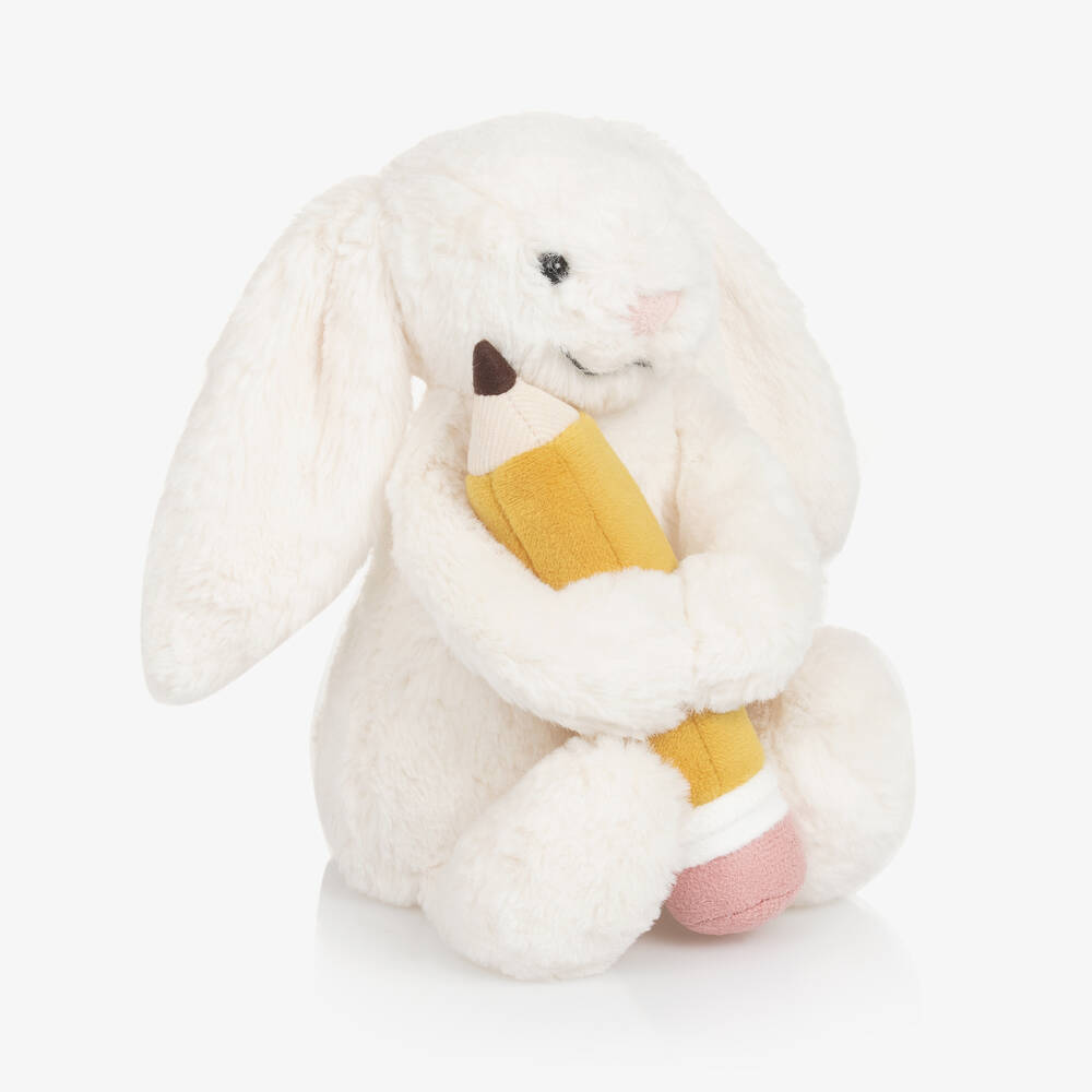 Jellycat - Bashful Bunny Pencil Soft Toy (28cm) | Childrensalon