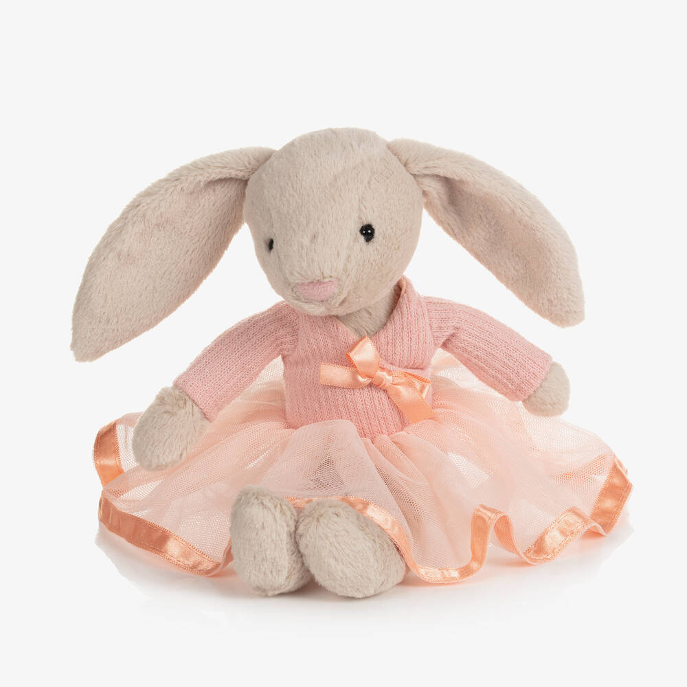 Jellycat - Peluche beige lapin ballerine Lottie 27cm | Childrensalon