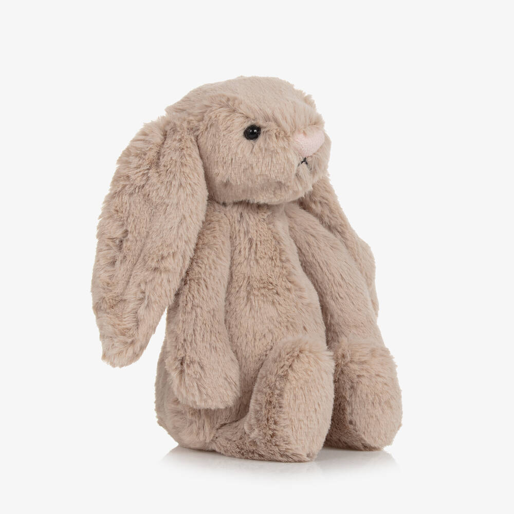 Jellycat - Бежевая мягкая игрушка Bashful Bunny Rabbit (18см) | Childrensalon
