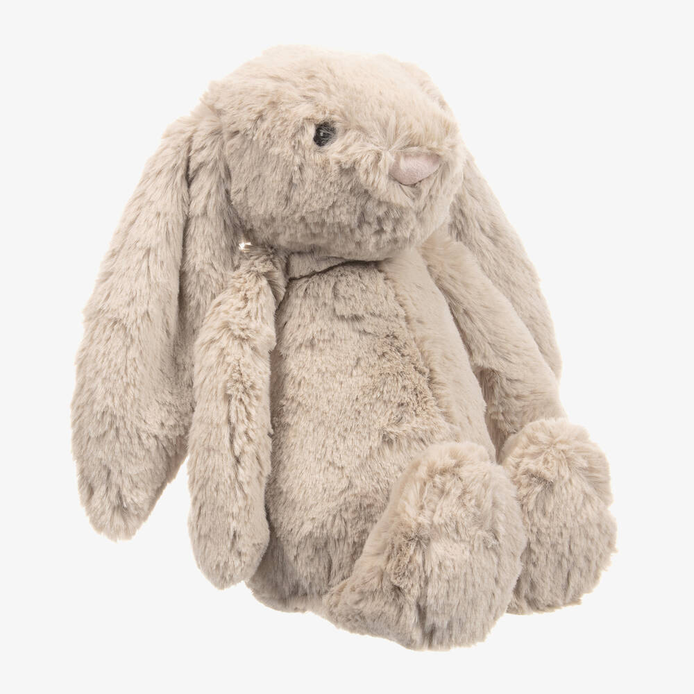 Jellycat - Beige Bashful Bunny Soft Toy (31cm) | Childrensalon