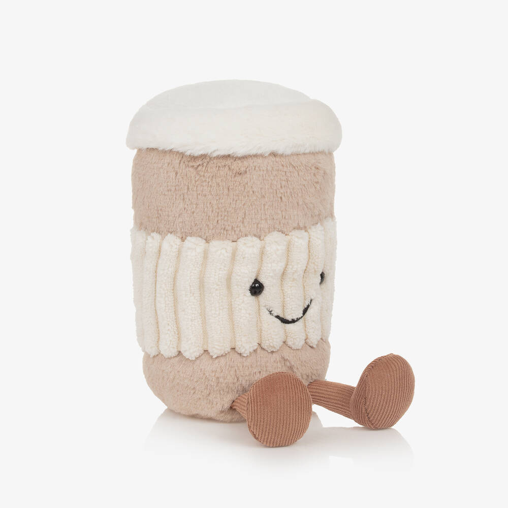 Jellycat - Beige Coffee-To-Go Soft Toy (15cm) | Childrensalon