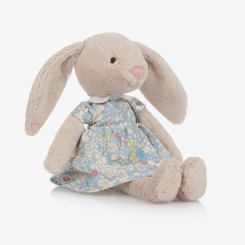Jellycat - Beige Floral Lottie Bunny Soft Toy (17cm) | Childrensalon