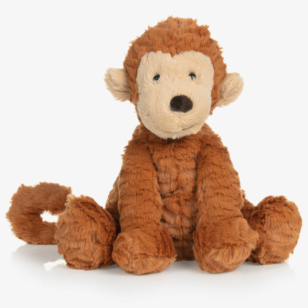 Jellycat - Brown Fuddlewuddle Monkey Soft Toy (24cm) | Childrensalon