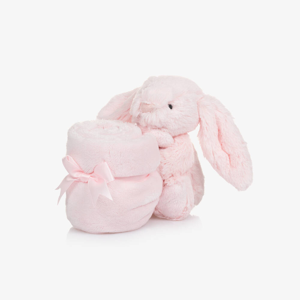 Jellycat - دودو Bunny Rabbit فرو إصطناعي لون زهري للبنات (34سم) | Childrensalon