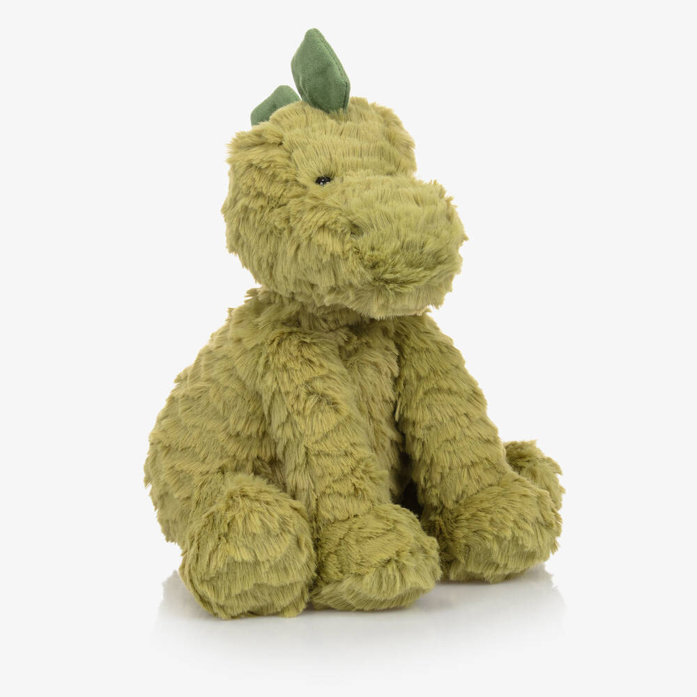 Jellycat - Dinosaure en peluche vert Fuddlewuddle 23 cm | Childrensalon