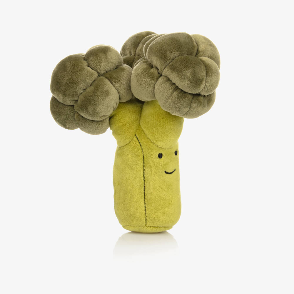Jellycat - Green Vivacious Broccoli Soft Toy (17cm) | Childrensalon