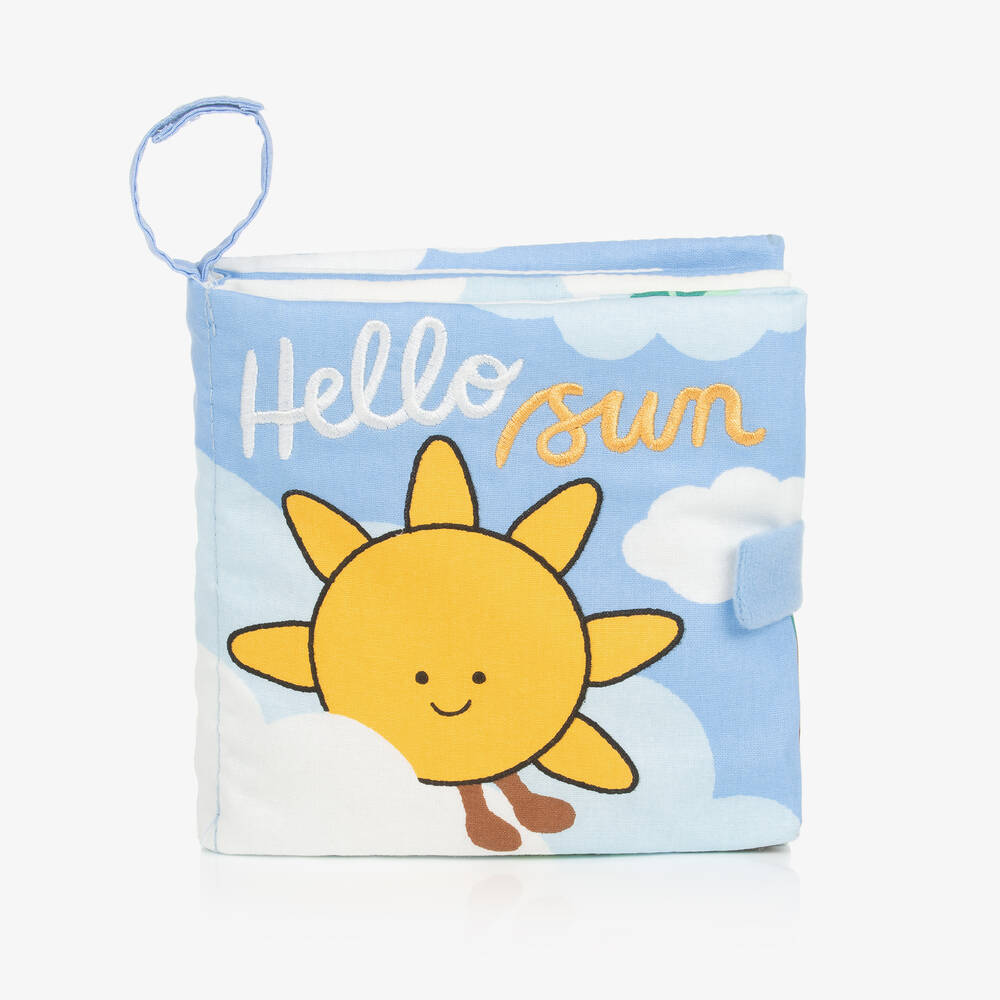 Jellycat - Hello Sun Cotton Fabric Baby Book (16cm) | Childrensalon