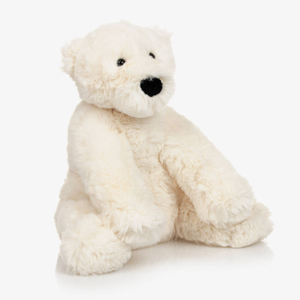Jellycat - Кремовая мягкая игрушка Perry Polar Bear (25см) | Childrensalon